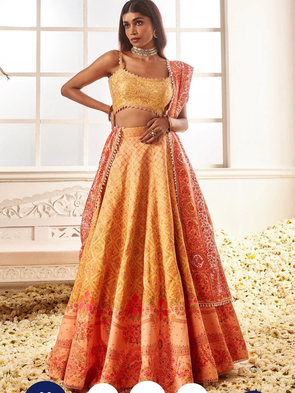 Embroidered Lehenga Set